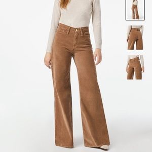 NWT FRAME Le Palazzo Cord Bordeaux